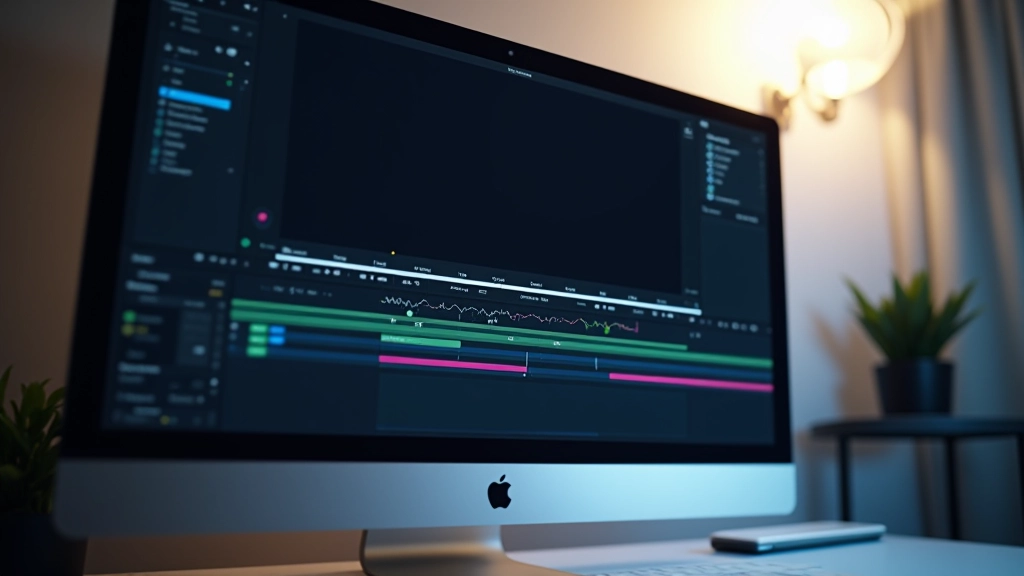 Vista de timeline en software de animación mostrando keyframes, easing curves y composiciones de logo animado