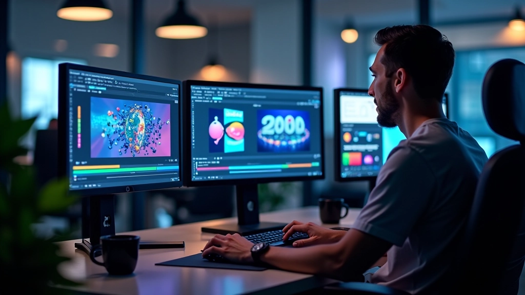 Captura de pantalla mostrando animación de logo de tecnología con transiciones suaves y microinteracciones en interfaz web